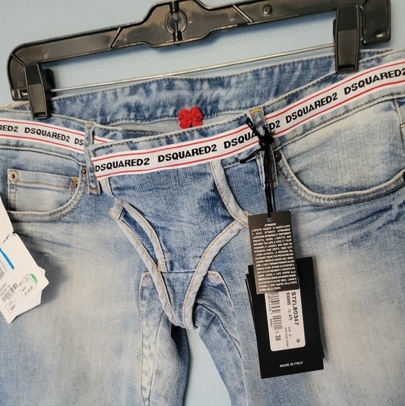 DSQUARED2 UNDERWEAR Low-rise Jeans Size IT TG. 38 W 33 SEE measurements - Picture 12 of 13